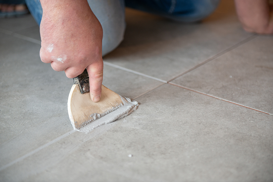 grout sealing - tile and grout cleaning